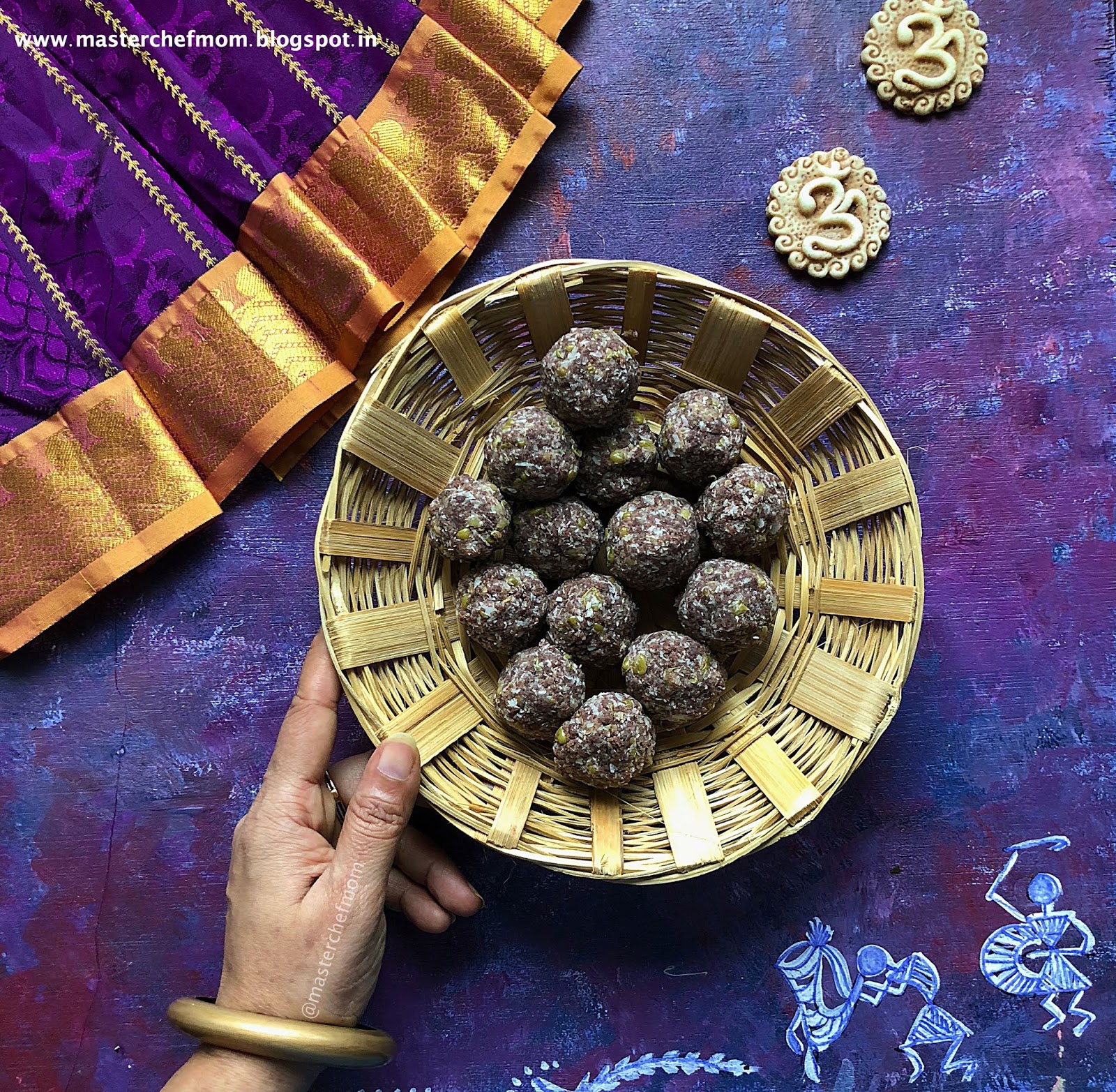MASTERCHEFMOM Ragi Puttu Keppai Puttu with Panakarkandu Finger