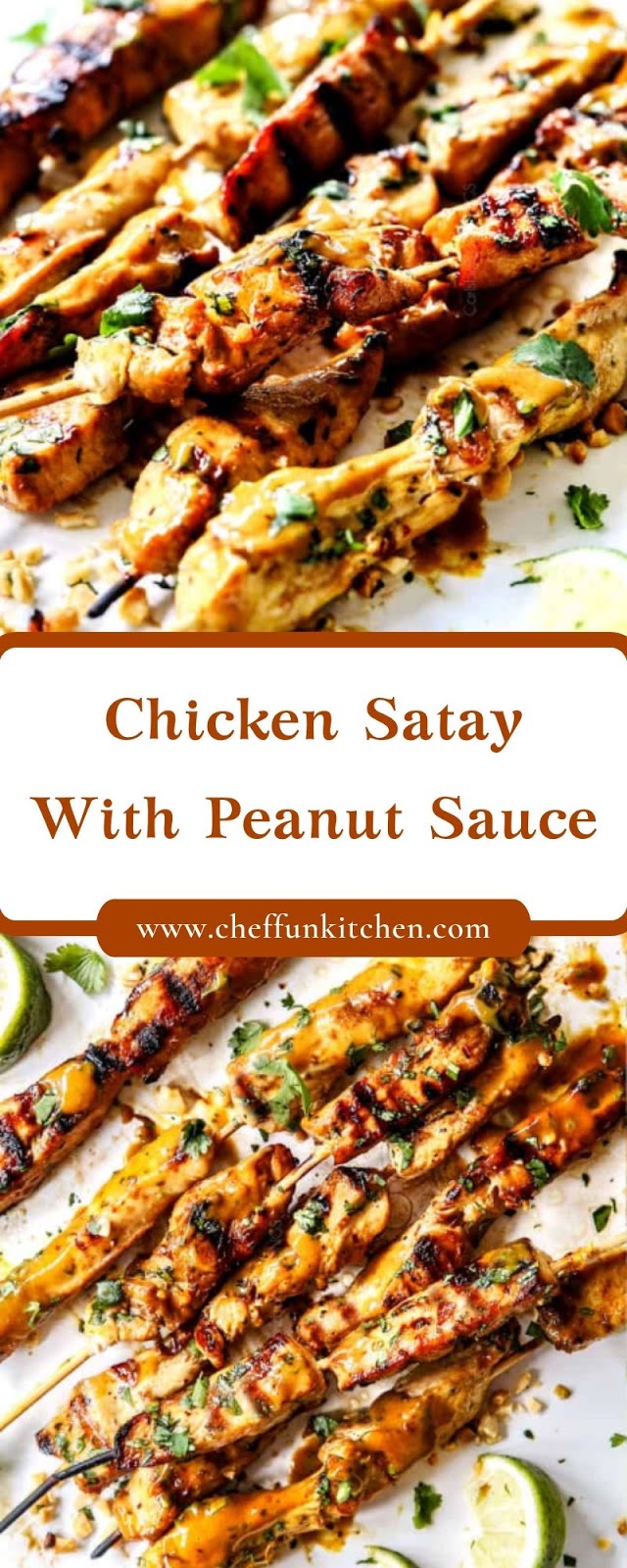 Chicken Satay With Peanut Sauce Chicken Satay With Peanut Sauce