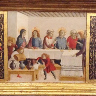 Siena, Pinacoteca: Nozze di Cana, Pietro di Francesco degli Orioli