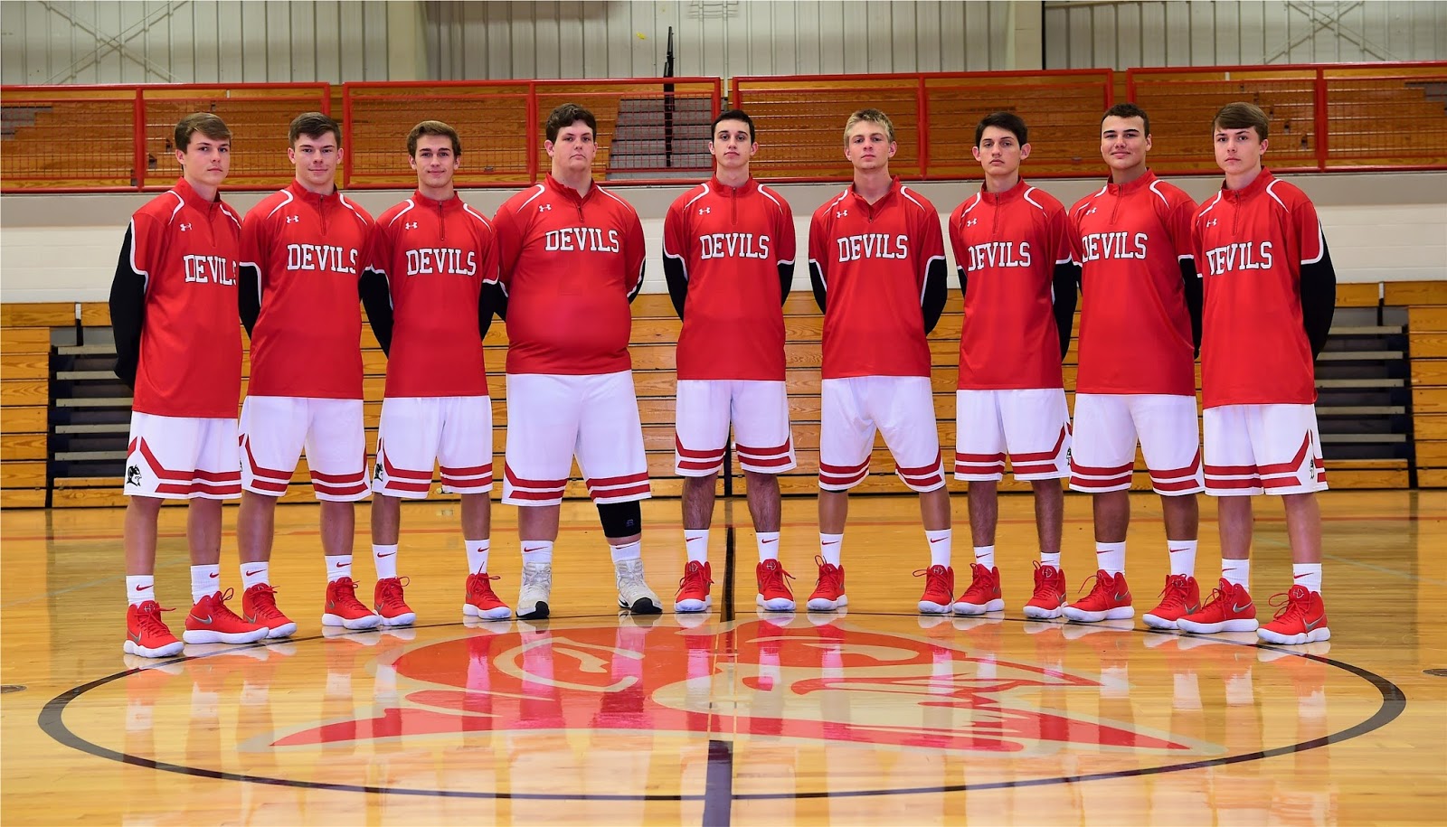 ELKMONT BASKETBALL MEET THE VARSITY RED DEVILS