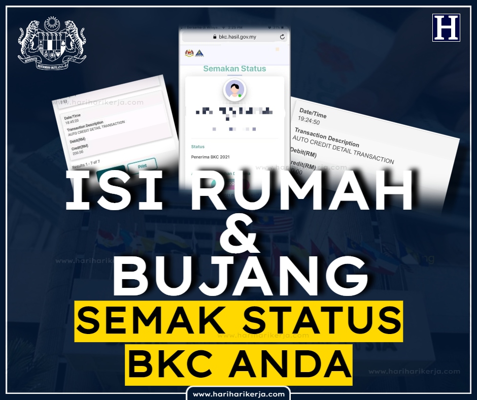 Semak status bkc 2021