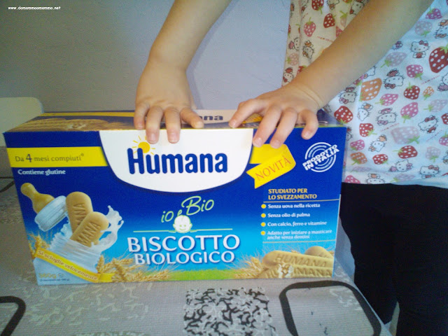 Biscotti biologici per lo svezzamento: la nuova linea Humana "Io e Bio"