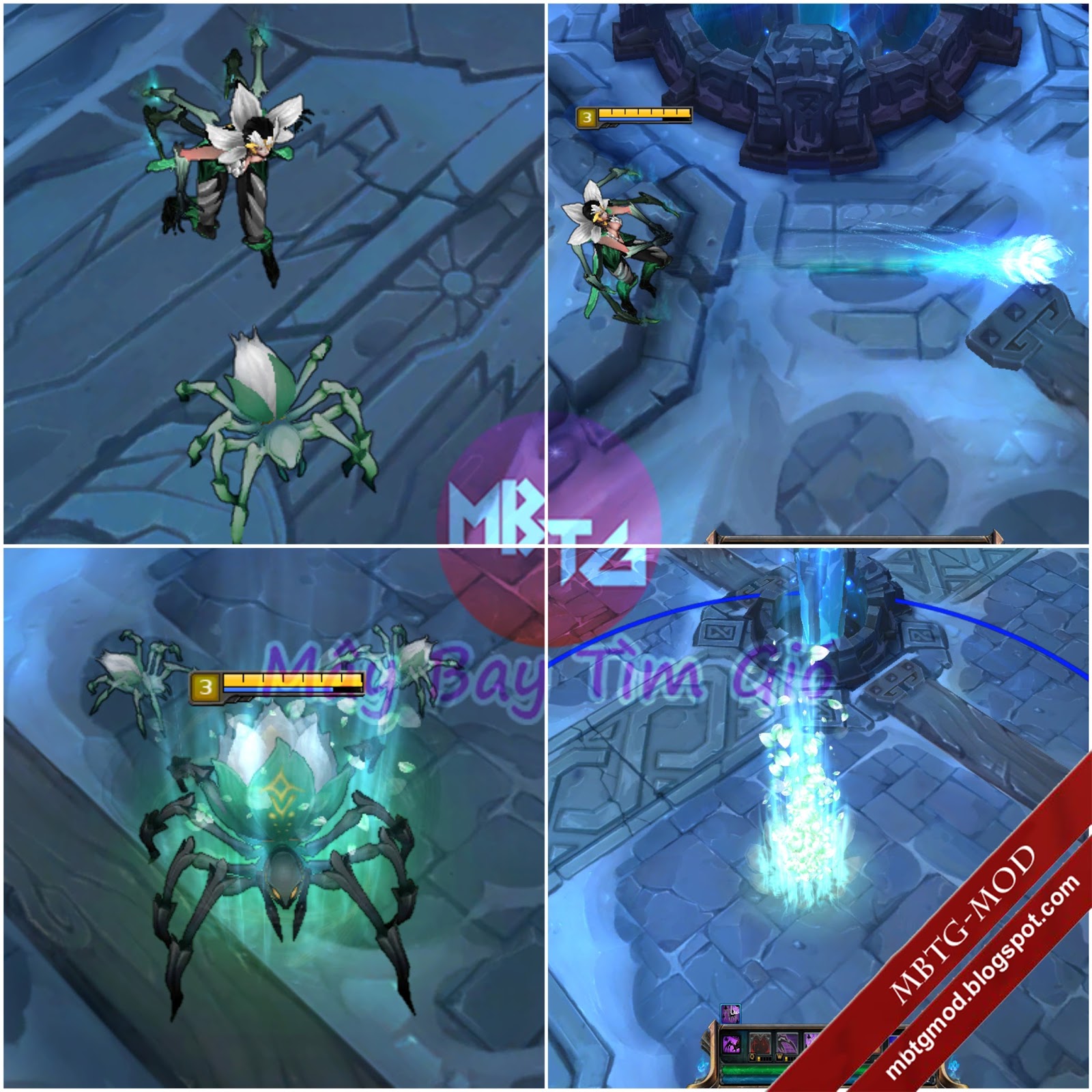 Riot skin : Elise Hoa Độc ~ MBTG - Mod LoL