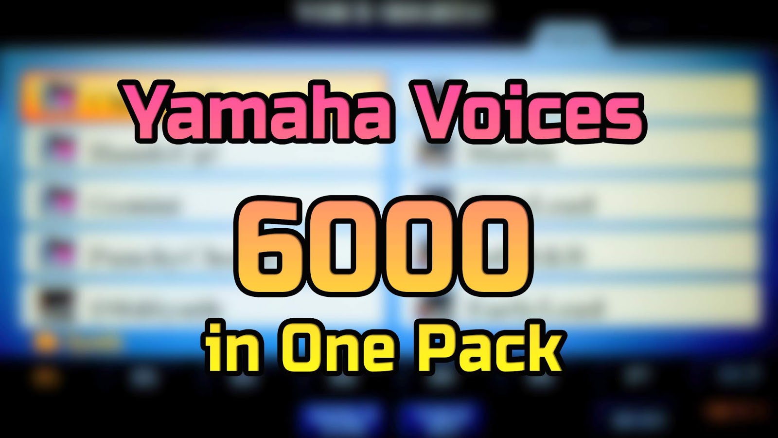 TÉLÉCHARGER EXPANSION PACK YAMAHA A2000 GRATUIT EXPANSION PACK YAMAHA A2000 GRATUIT