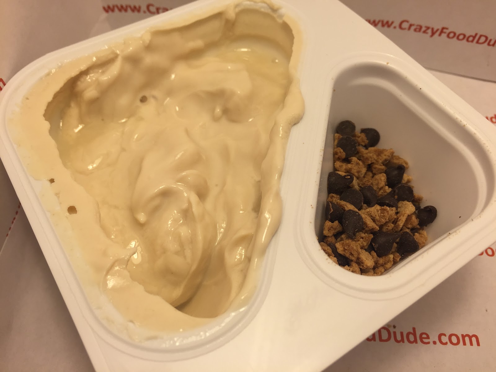 Crazy Food Dude Review Chobani flip Coffee Break Bliss Greek Yogurt