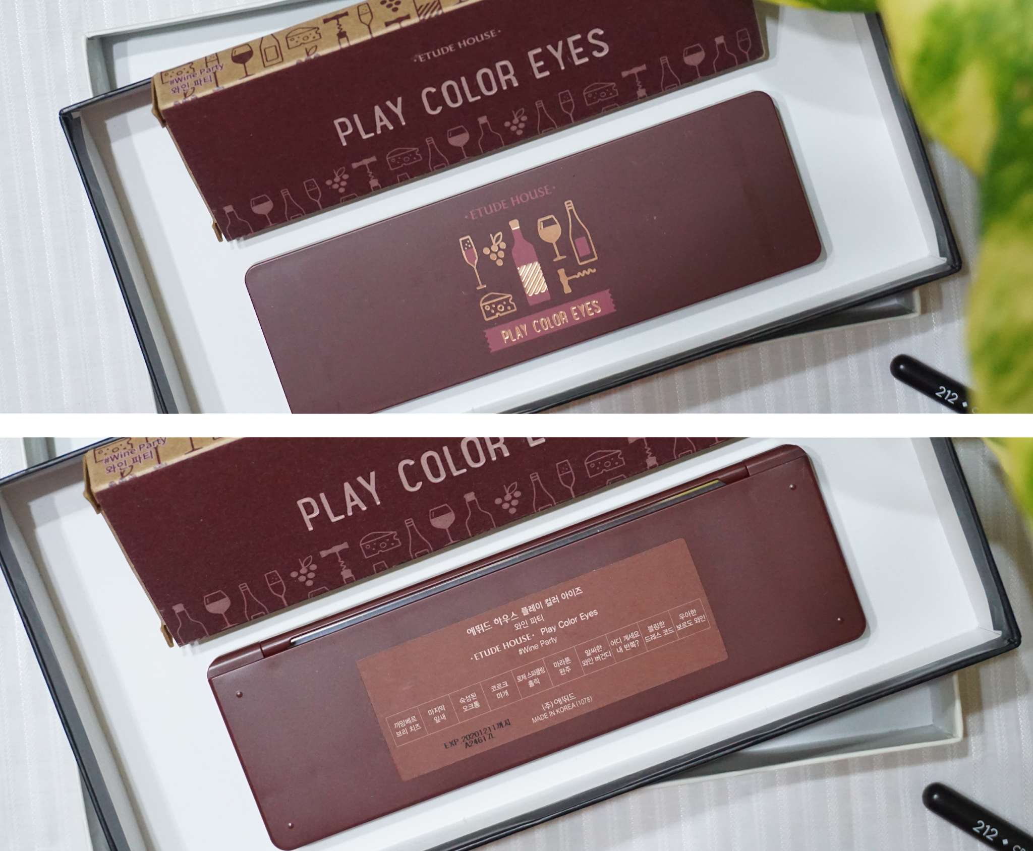 Review Etude House Play Color Eyes Wine Party Eyeshadow Palette