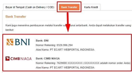 Cara Pembayaran Lazada Melalui Bank Transfer Atm Mandiri Bni Bca Cimb Niaga News Market Online