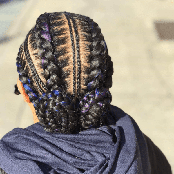 22 unique burgundy box braids hairstyles 2019 for black
