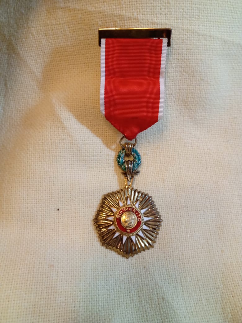 ANTIGUEDADES MILITARES LOADER orden al Merito o Mayo, Argentina