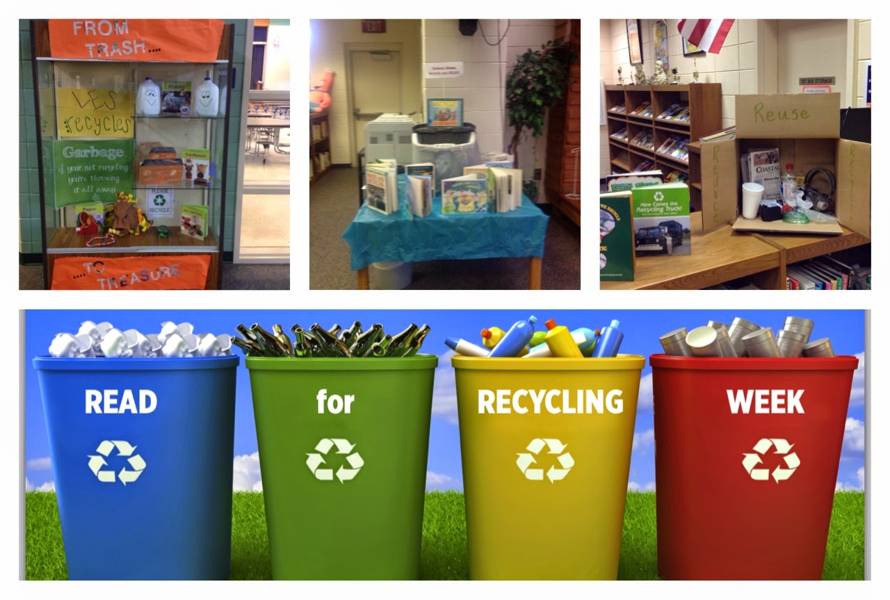 Schools are celebrating America Recycles Day!
