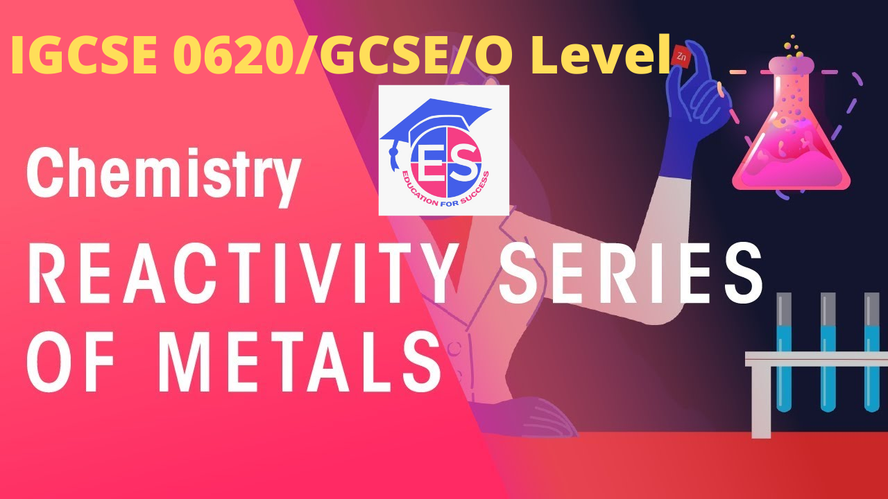Reactivity Series Paper 2 Solved MCQs IGCSE Chemistry 0620 / O Level ...