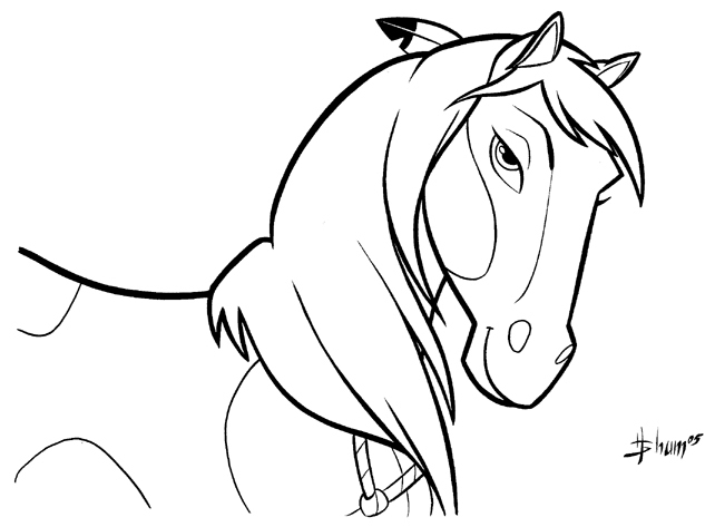 Spirit Stallion Of The Cimarron Coloring Pages ~ Coloring Pages