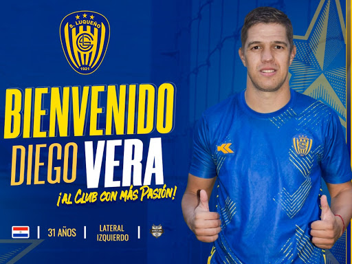 Oficial: Sportivo Luqueño, firma Diego Vera