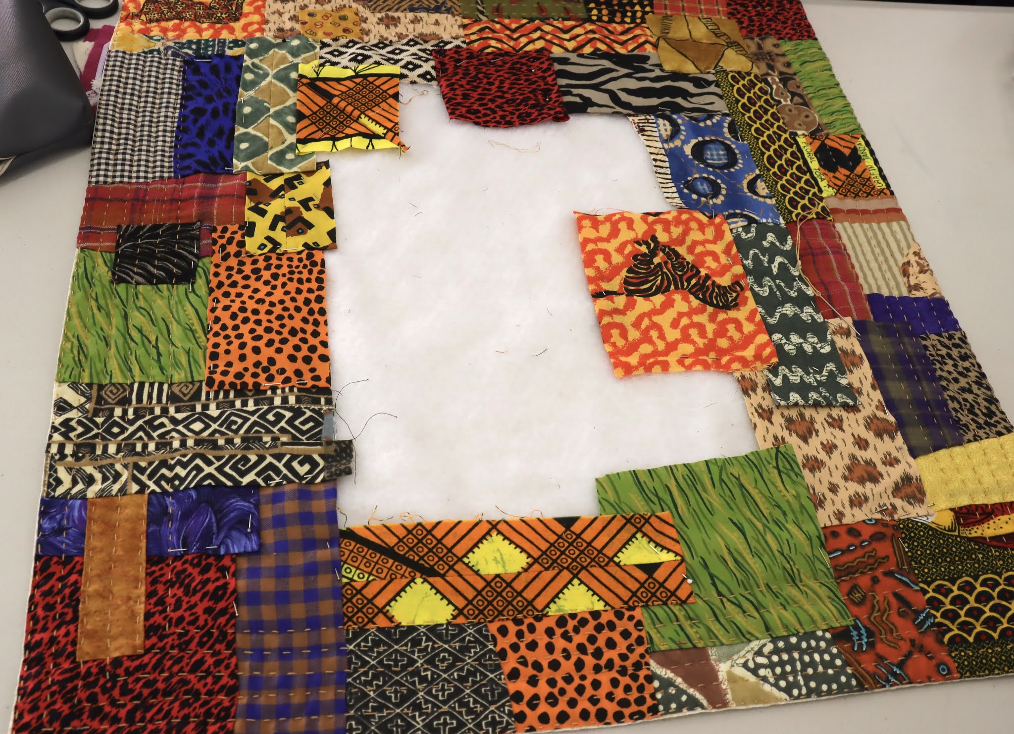 Fairholme Quilters Kawandi quilting