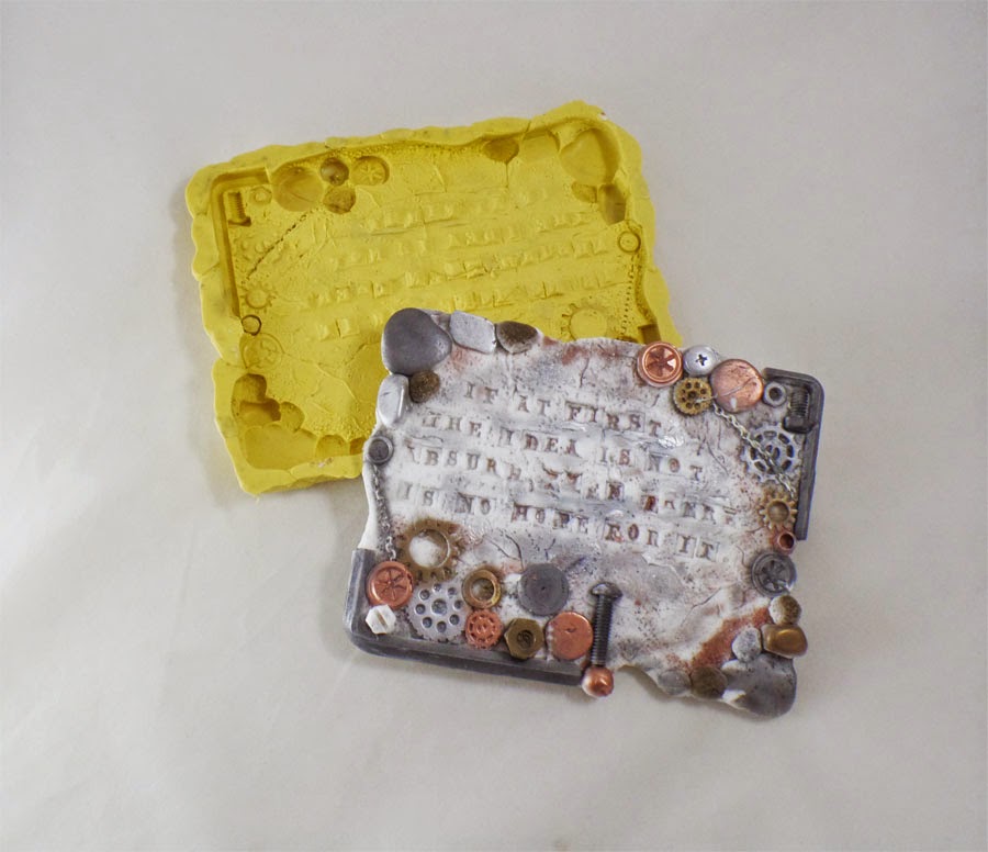 Amazing Casting Products Embossing Powder gets REAL and Rustic