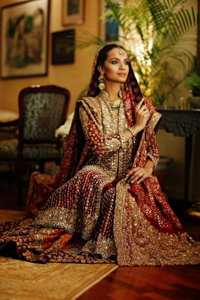 bridal dresses of Pakistan 2015 Just Bridal
