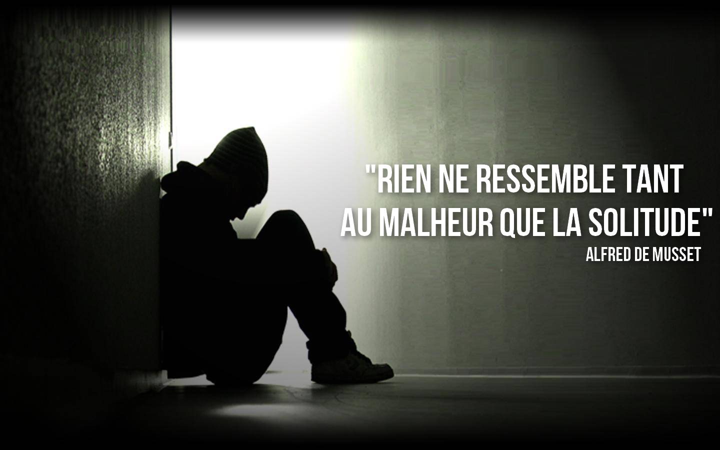 phrase proverbe citation solitude 3 - belle citation sur la vie et