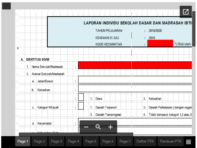 Download Format Laporan Individu Li Sekolah Terbaru Mashenry Com
