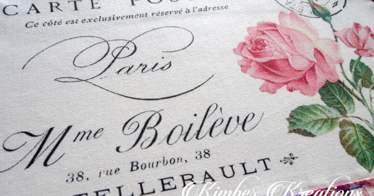 Kimber Kreations Laser Printing on Fabric