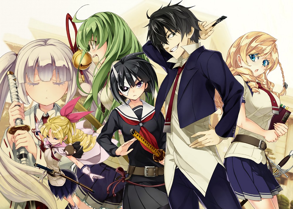 تقرير شامل عن انمي busou shoujo machiavellianism anastasia otaku انستازيا للاوتاكو