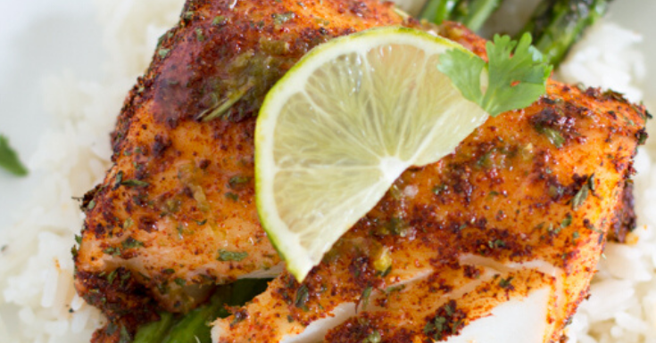 Roasted Chili-Lime Cod