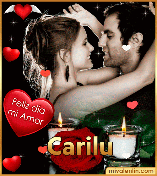 Feliz día San Valentín Carilu