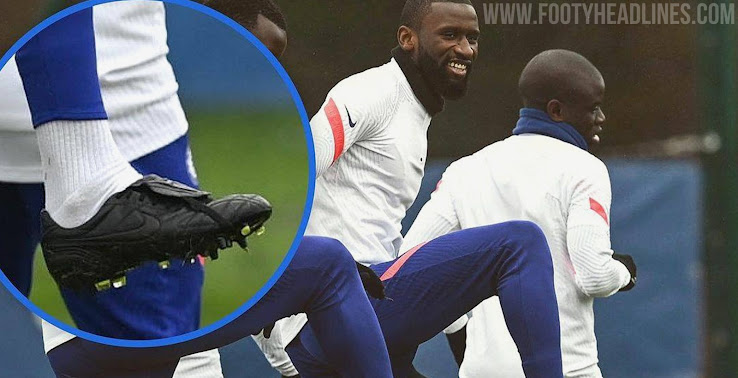Attached Totti Tongue: Rüdiger To Wear Old Nike Boots Champions Tonight? - Footy Headlines