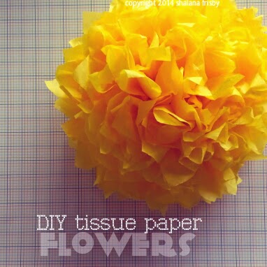 How to Make Tissue Paper flowers