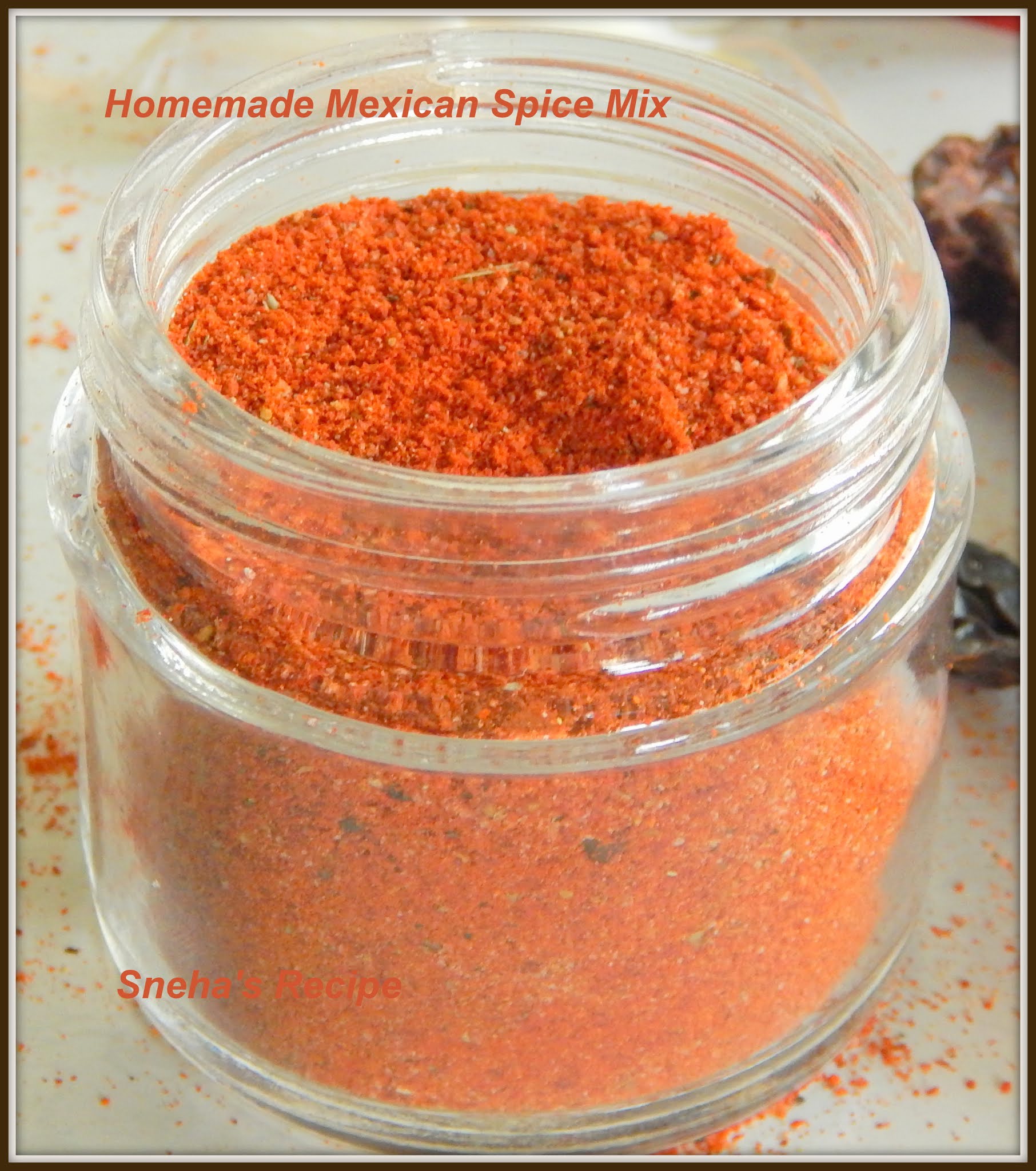 Mexican Spice Mix Recipe