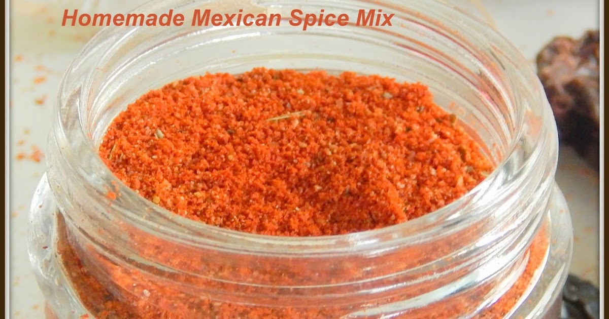 Homemade Mexican Spice Mix Sneha's Recipe