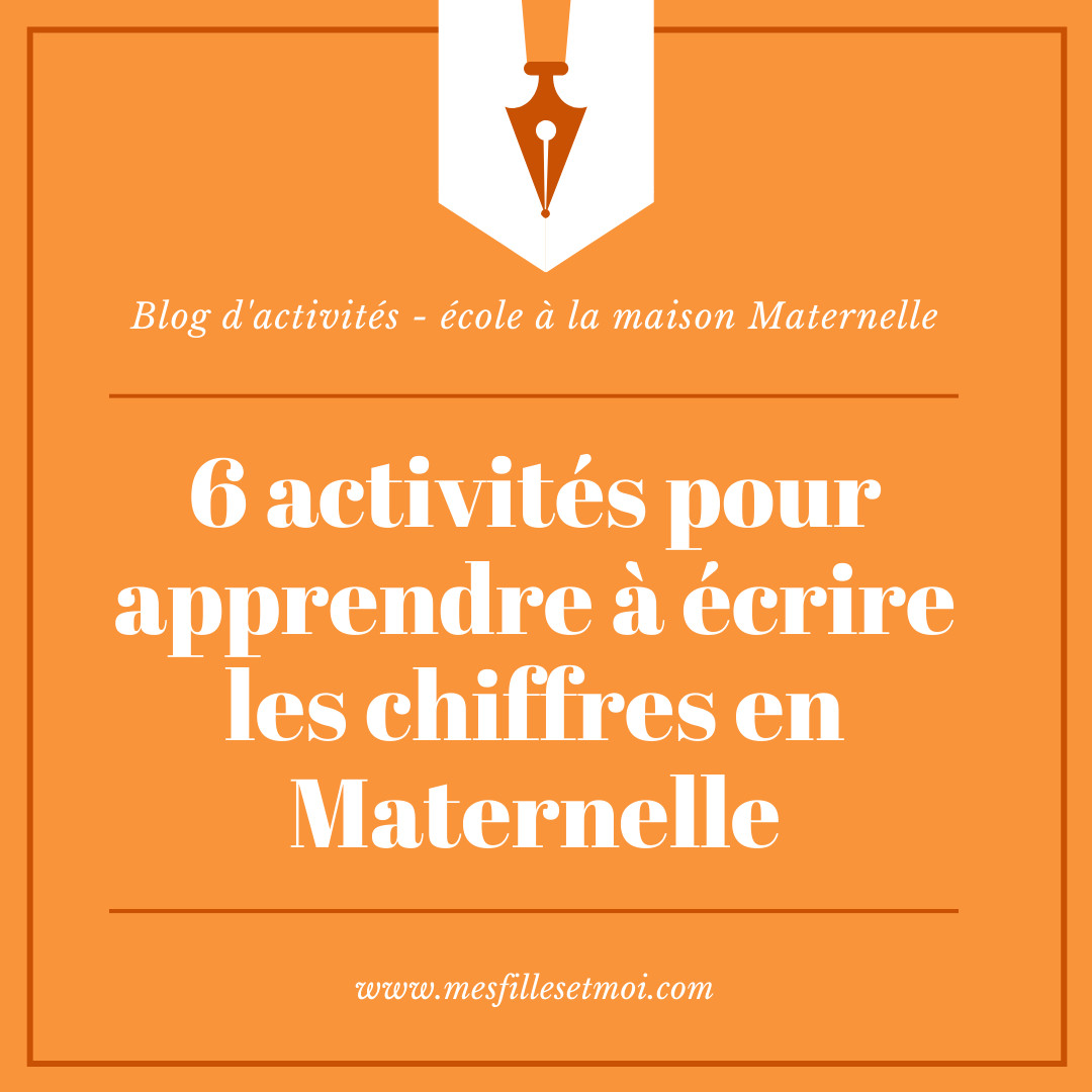 Apprendre à écrire - Les activités de maman