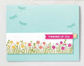 Stampin' Up! Field of Flowers Card + 5 Bonus Projects ~ www.juliedavison.com #stampinup