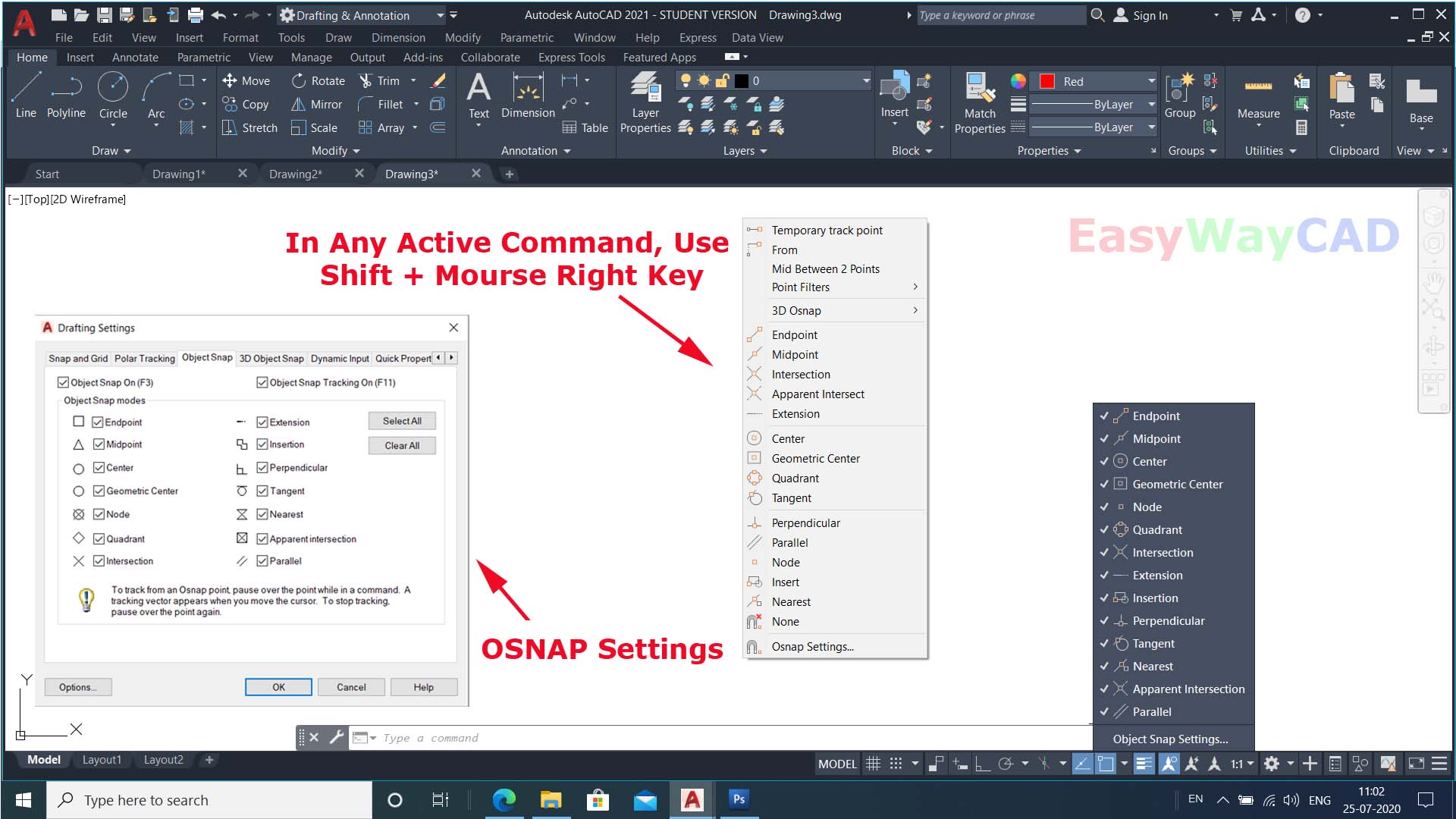 AutoCAD Software learn software steps by stpes