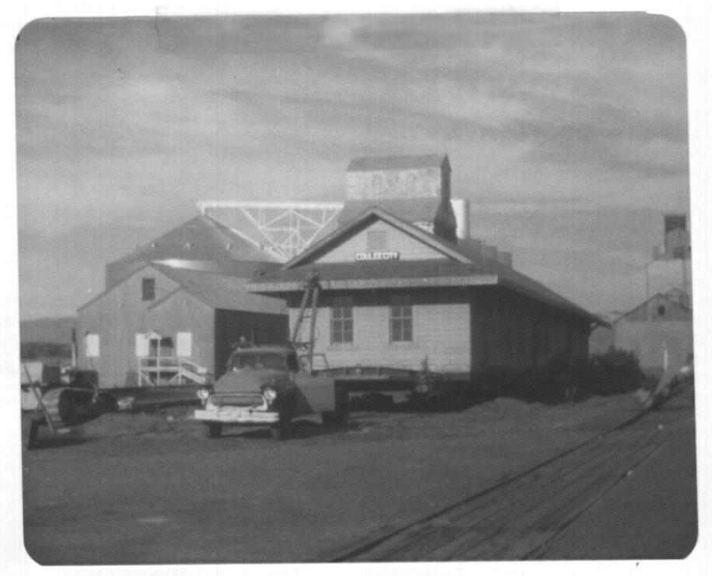 Big Bend Railroad History Coulee City DepotWA State Historic