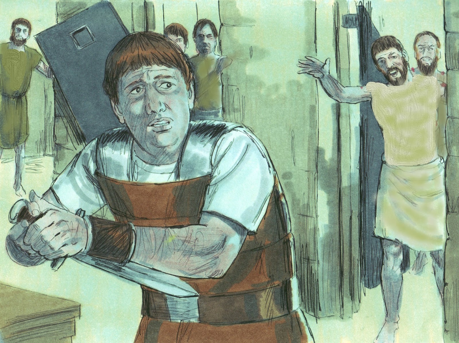 9. Paul and Silas in Prison Bible Fun For Kids