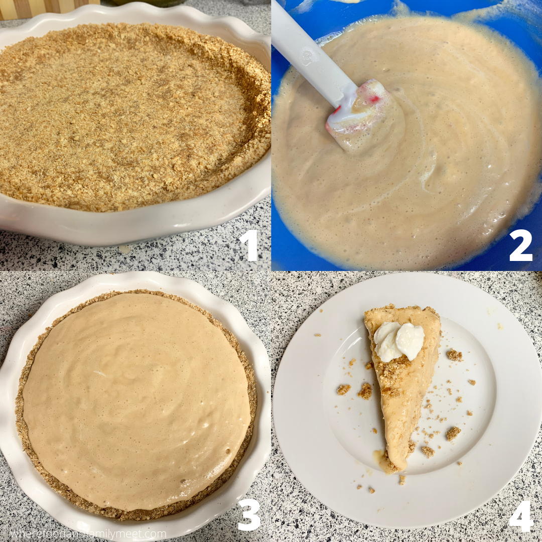 Where Food And Family Meet No Bake LowFat Peanut Butter Pie