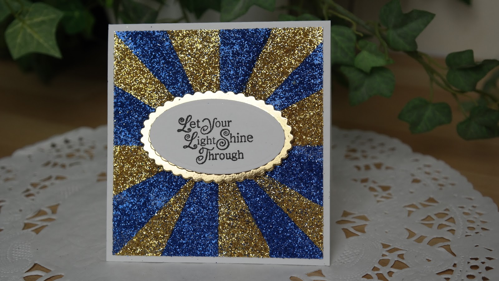 Flowers, Ribbons and Pearls Create a Glitter Background