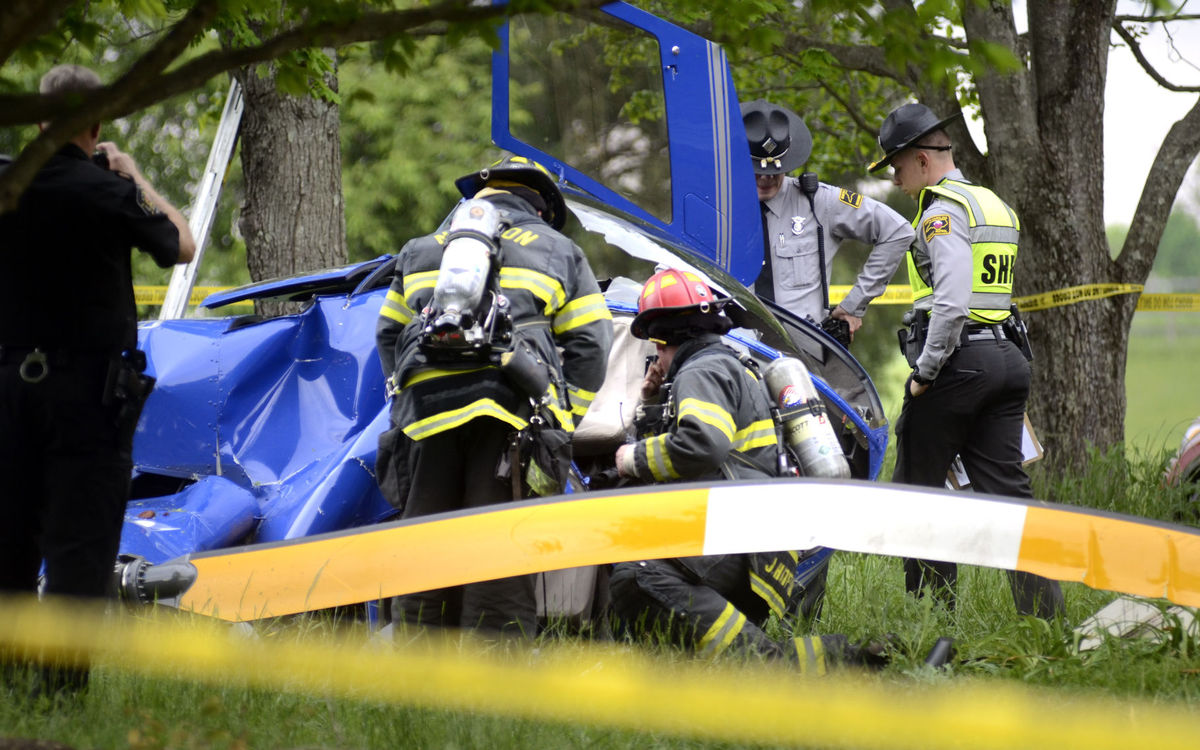 Kathryn's Report Robinson R44 Raven II, N728CB, operated by Chesapeake