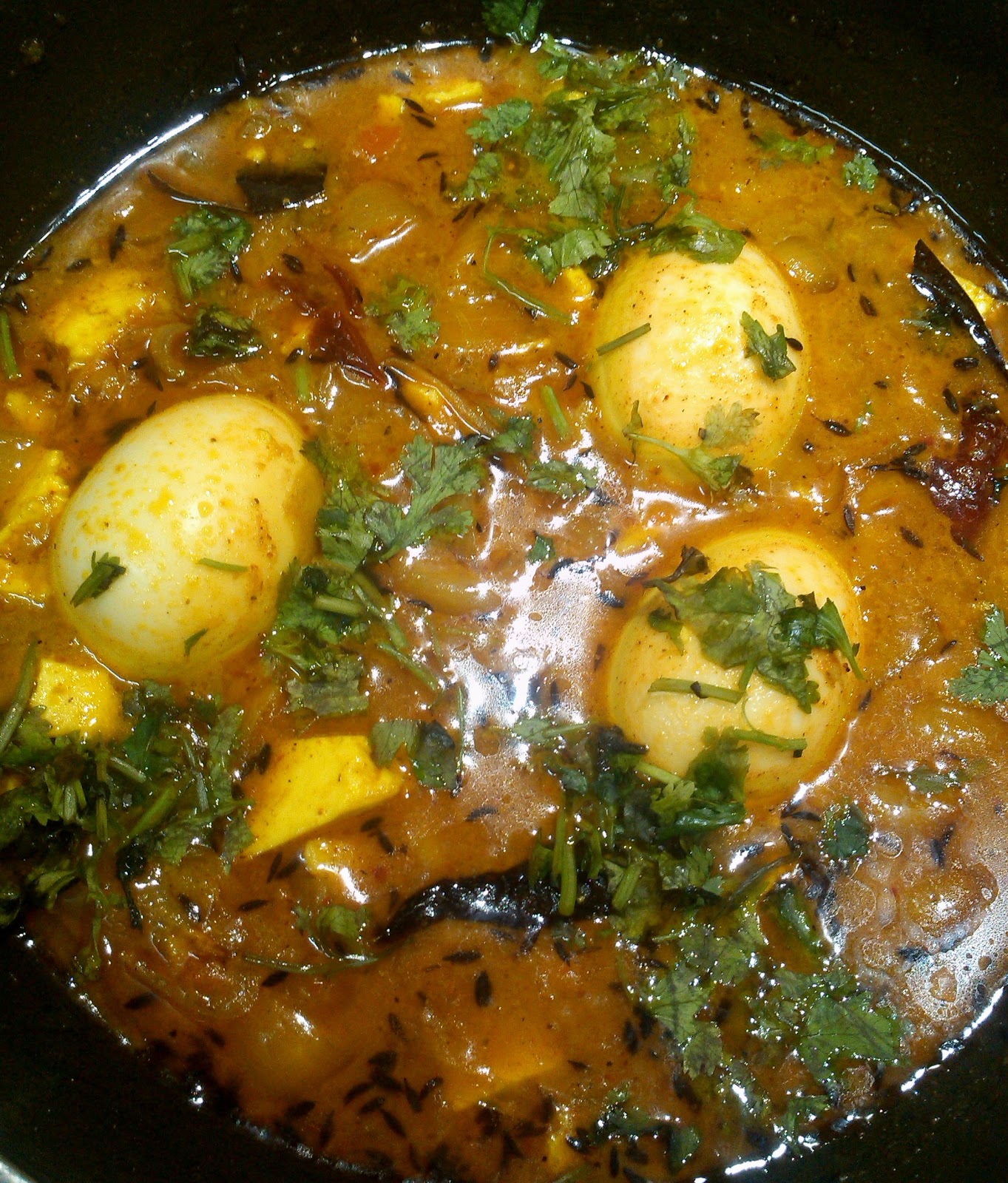 EGG MASALA GRAVY!!