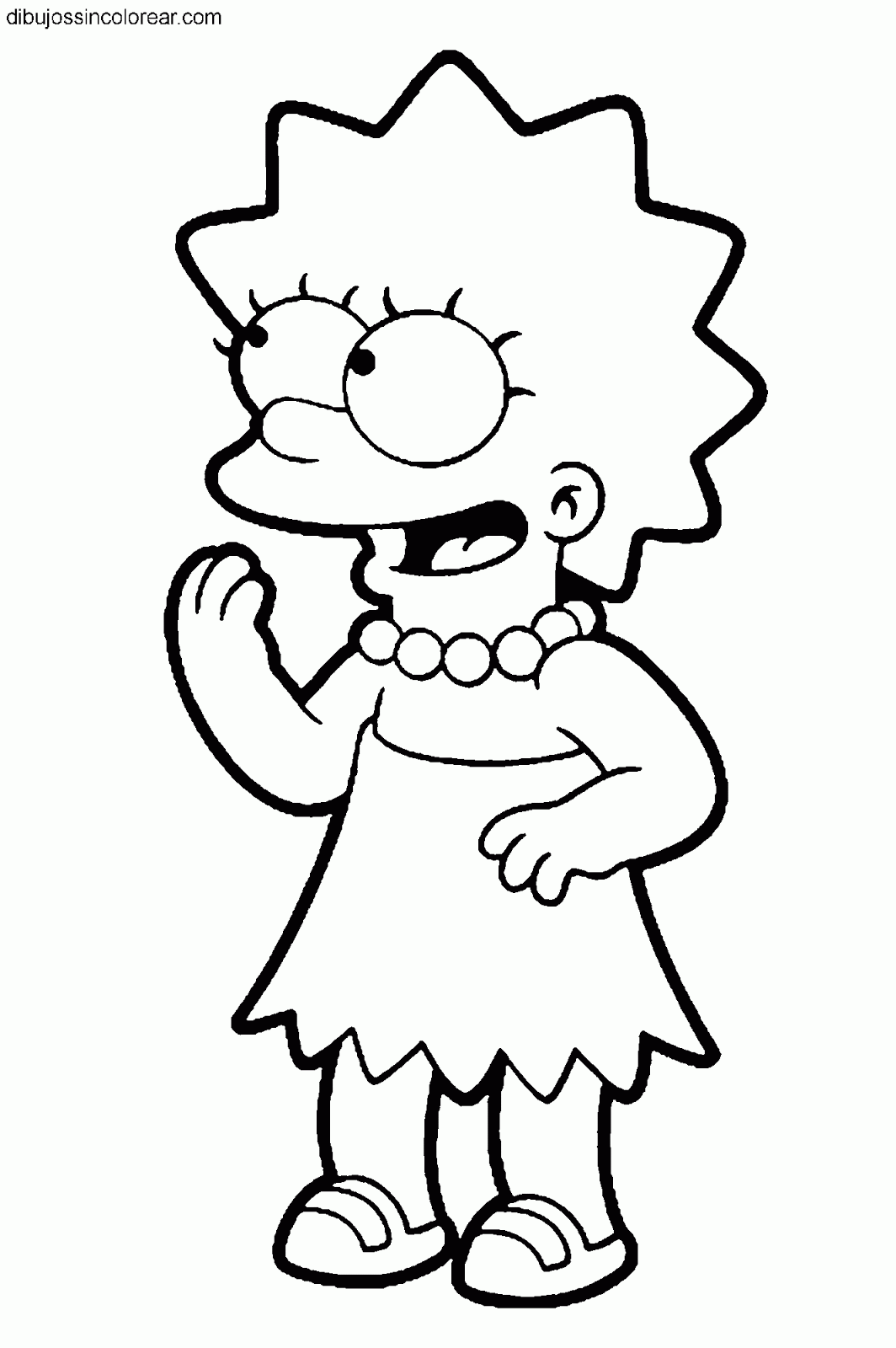 Featured image of post Dibujos De Lisa Simpson Para Dibujar Sus personajes son muy populares en todo el mundo y ahora tambi n protagonizan las