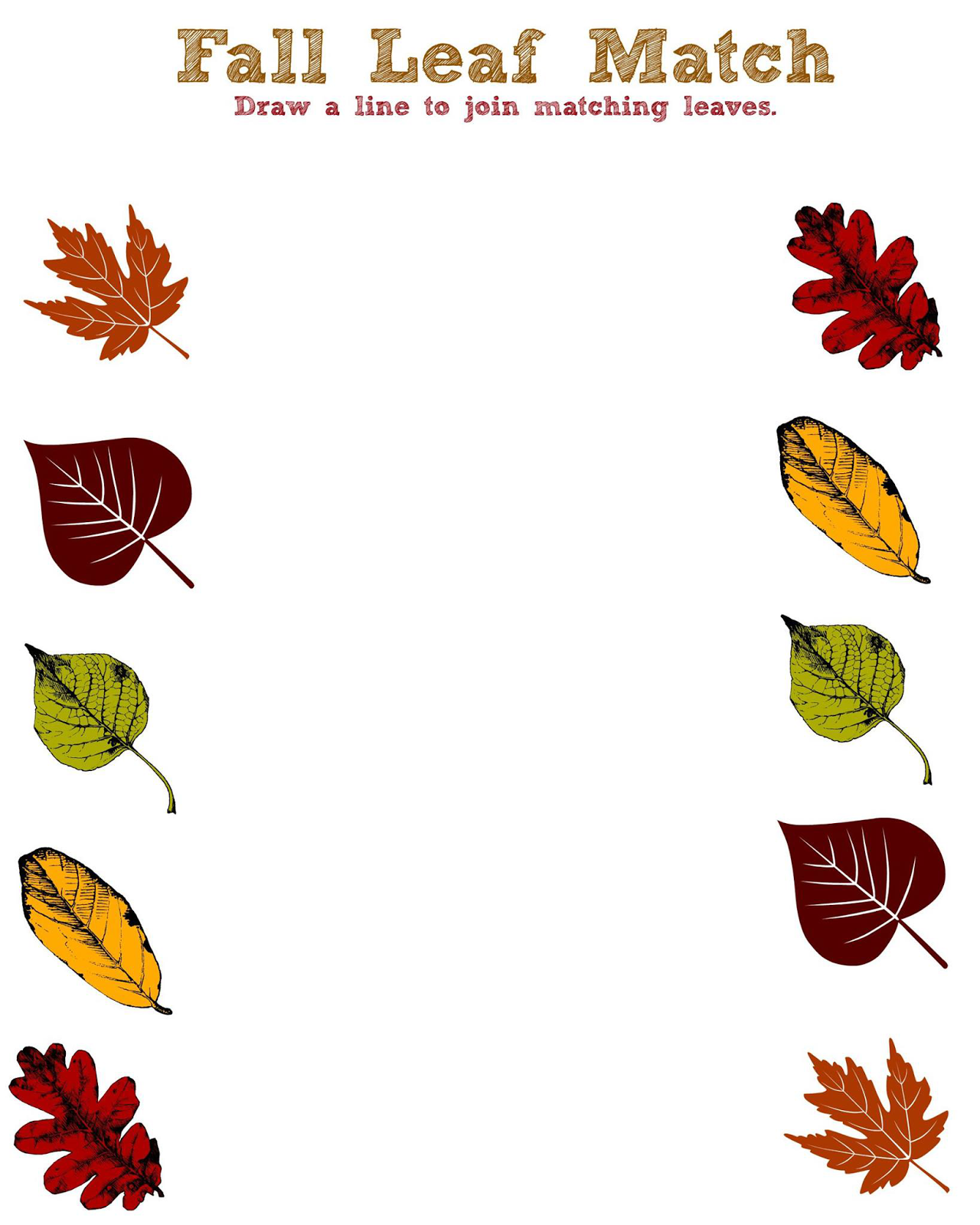 Fall Fun Printables for Toddlers | AnnMarie John LLC | A Travel and