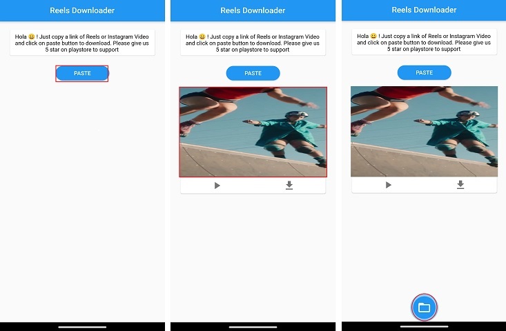Reels Video Downloader: Obtén reels de Instagram en tu teléfono sin conexión