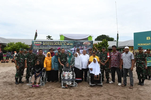 Pangdam I/BB : Karya Bakti TNI Wujud Kebersamaan TNI dengan Rakyat