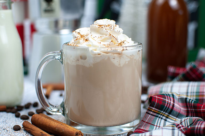 Skinny Gingerbread Latte Recipe (Vegan, Dairy Free, Sugar Free) -  Everything Pretty