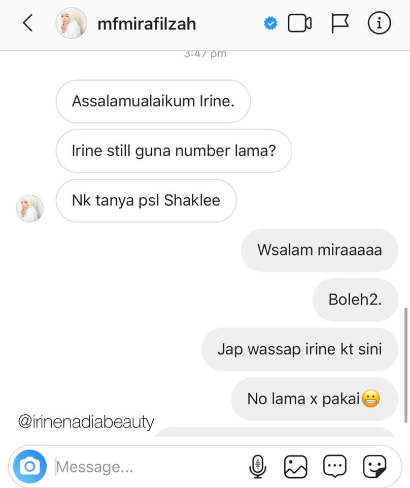 Pelakon Paling Popular Mira Filzah Beli Produk Shaklee