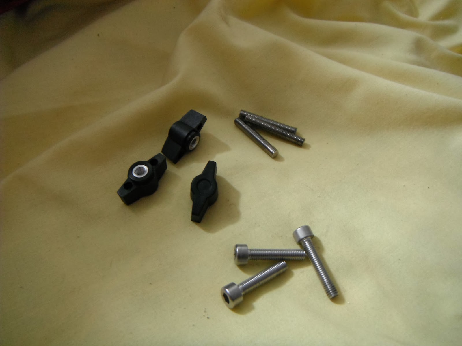 Harry and His Telescope NEW Collimation Bolts