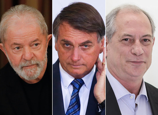 Lula aparece com 49% de intenção de votos, contra 23% de Bolsonaro e 7% de Ciro, segundo pesquisa Ipec