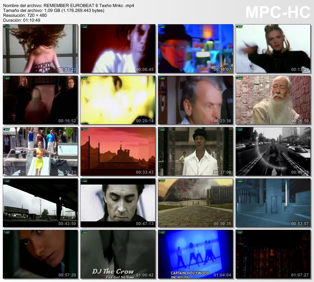 Videos y Audios Remix MrceloDj REMEMBER EUROBEAT Colección MP4