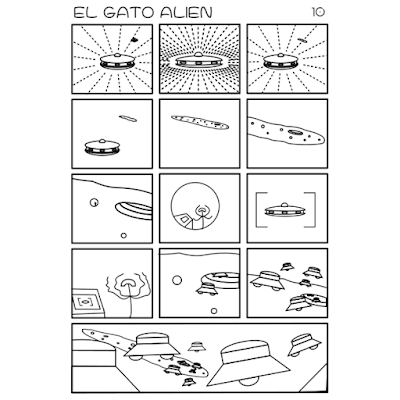 el gato alien