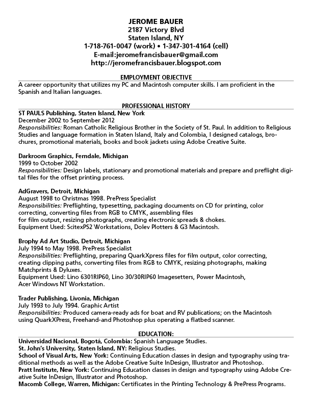 bauer-resume-template